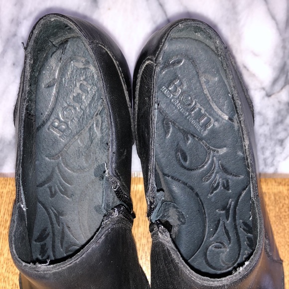 Born Ankle Booties W6.5 Black Preloved in Good Condition - Picture 10 of 14